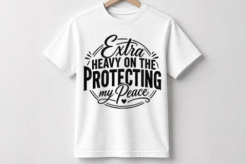 Protecting My Peace PNG | Self Care Quote Digital Download SVG BillahCrafts 
