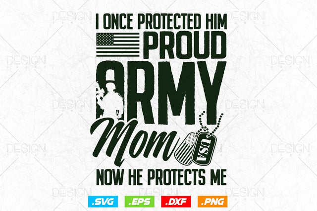 Proud Army Mom Svg Png, Mothers Day Svg, Military svg, Army Wife Svg, Veteran Svg, Soldier Svg, American Patriotic Gifts For 4th Of July Svg SVG DesignDestine 