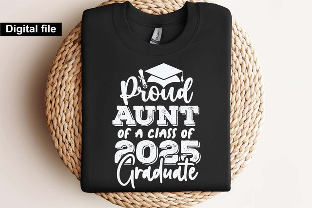 Proud aunt of a class of 2025 graduate, aunt graduation t-shirt SVG Isabella Machell 