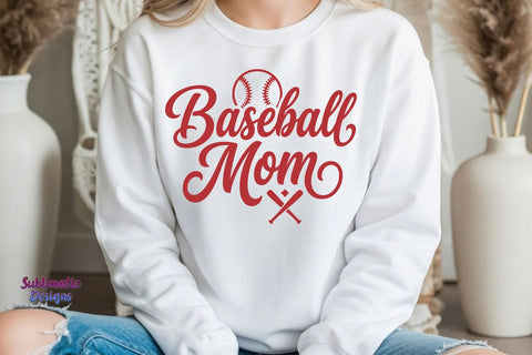 Proud Baseball Mom SVG SVG Sublimatiz Designs 
