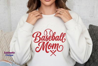 Proud Baseball Mom SVG SVG Sublimatiz Designs 
