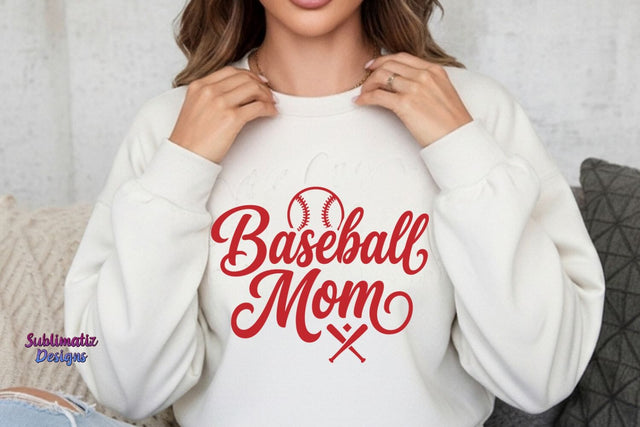 Proud Baseball Mom SVG SVG Sublimatiz Designs 