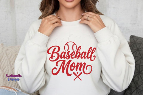Proud Baseball Mom SVG SVG Sublimatiz Designs 