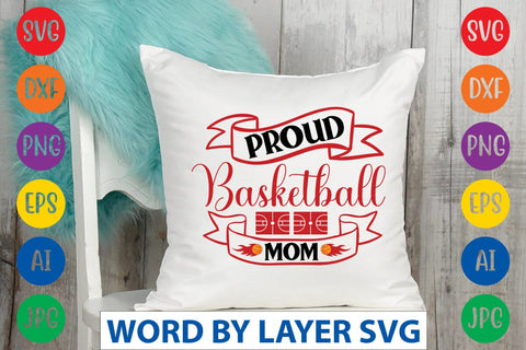 Proud Basketball Mom SVG DESIGN SVG Rafiqul20606 