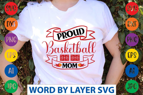 Proud Basketball Mom SVG DESIGN SVG Rafiqul20606 