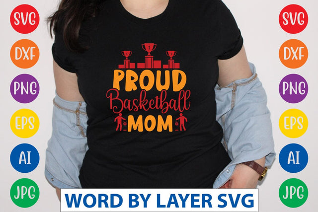 Proud Basketball Mom SVG DESIGN SVG Rafiqul20606 