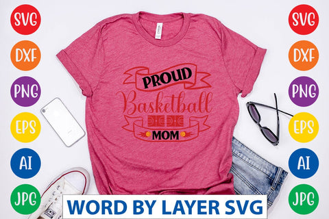 Proud Basketball Mom SVG DESIGN SVG Rafiqul20606 
