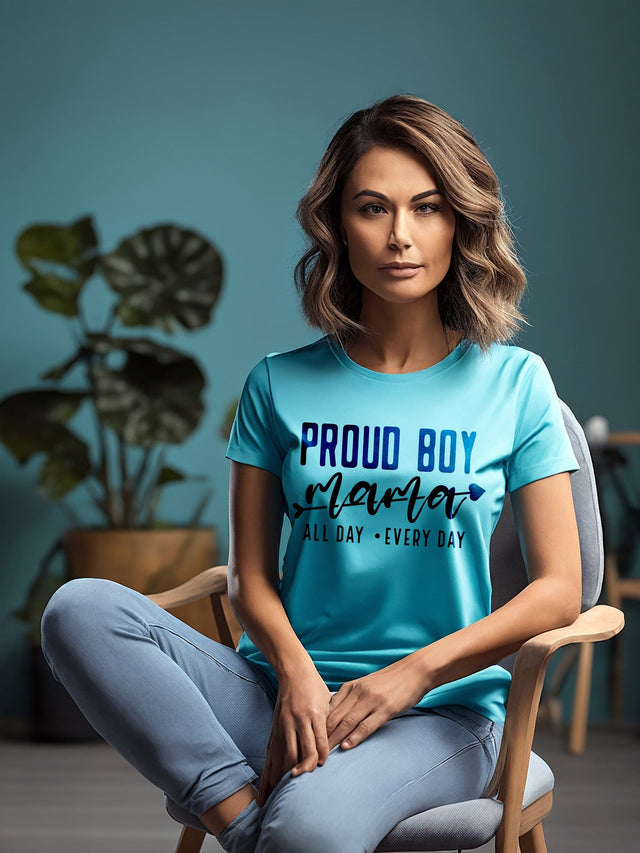 Proud Boy Mama Svg Png Files, Boy Mom Svg, Mom Of Boys Shirt Svg, Mom To Boys Svg, Mommy Svg, Funny Mom Svg, Mom Life Svg SVG DesignDestine 