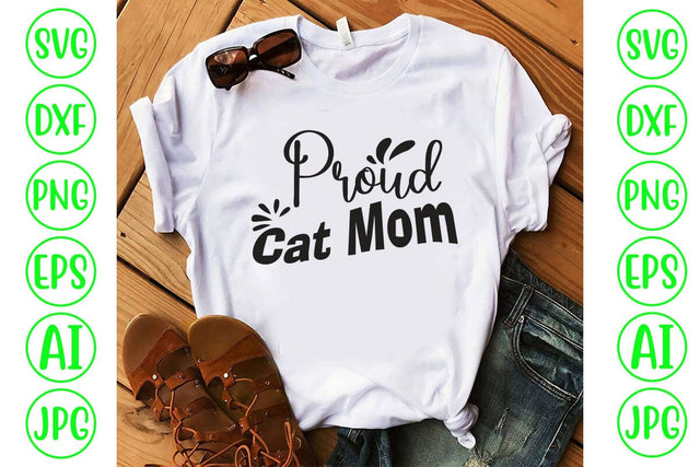 Proud Cat Mom SVG SVG Syaman 