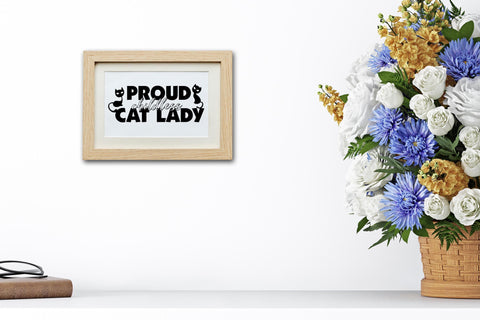 Proud Childless Cat Lady SVG SVG Angel on Empire 