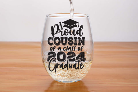 Proud cousin of a class of 2024 graduate, Graduate cousin 2024 t shirt, Graduation t shirt svg, Graduation 2024, Proud graduation 2024 svg, Class of 2024 svg, Funny graduation svg, Graduate cut files, Graduation mug svg SVG Isabella Machell 