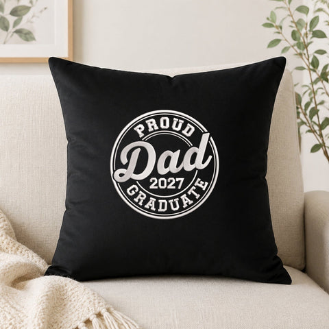 Proud Dad Graduation 2027 Embroidery Design – Class of 2027 Father Graduation Machine Embroidery File Embroidery/Applique DESIGNS PatternFeed8 