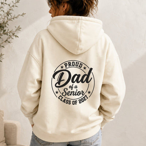 Proud Dad of a Senior Class of 2027 Embroidery Design – Graduation Dad Machine Embroidery File Embroidery/Applique DESIGNS PatternFeed8 