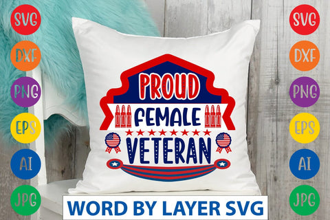 Proud Female Veteran SVG DESIGN SVG Rafiqul20606 