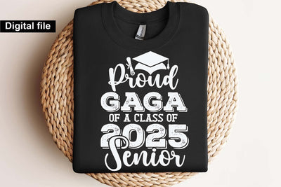 Proud gaga of a class of 2025 Senior svg, Senior graduation t shirt svg SVG Isabella Machell 