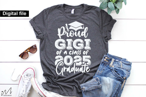 Proud gigi of a class of 2025 graduate, gigi t shirt svg SVG Isabella Machell 