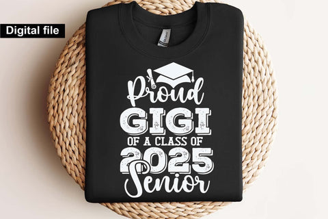 Proud gigi of a class of 2025 Senior, Senior graduation t shirt svg SVG Isabella Machell 