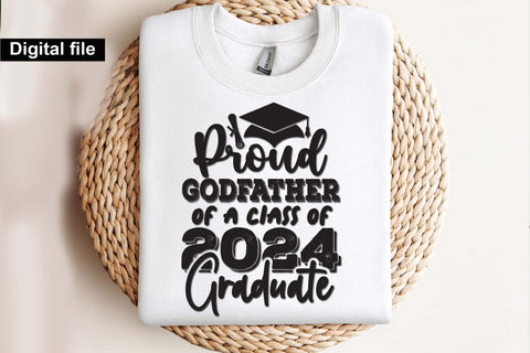 Proud godfather of a class of 2024 graduate svg, Godfather t shirt svg, Graduation t shirt svg, Graduation 2024, Proud graduation 2024 svg, Class of 2024 svg, Funny graduation svg, Graduate cut files, Graduation mug svg SVG Isabella Machell 