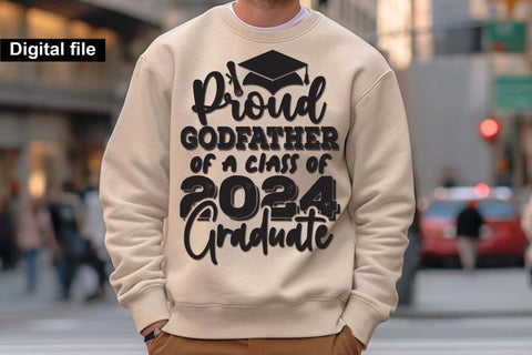 Proud godfather of a class of 2024 graduate svg, Godfather t shirt svg, Graduation t shirt svg, Graduation 2024, Proud graduation 2024 svg, Class of 2024 svg, Funny graduation svg, Graduate cut files, Graduation mug svg SVG Isabella Machell 