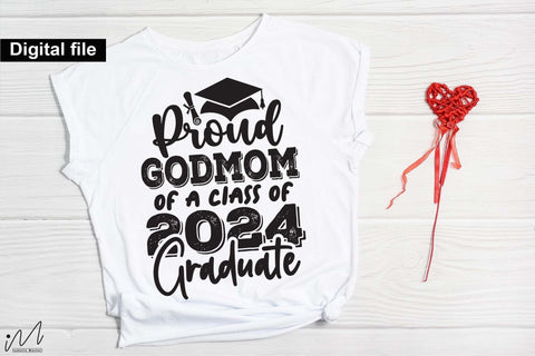 Proud Godmom of a class of 2024 graduate, Graduation t shirt svg, Graduation 2024, Proud graduation 2024 svg, Class of 2024 svg, Funny graduation svg, Graduate cut files, Graduation mug svg SVG Isabella Machell 