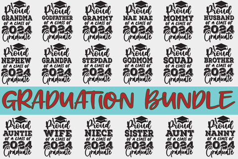 Proud Graduate 2024 SVG Bundle, Graduation svg bundle, Graduation t-shirt bundle, Senior Svg Bundle,Graduation Family Svg, Graduate 2024 svg SVG Isabella Machell 