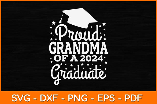 Proud Grandma Of A 2025 Graduate Svg Design SVG artprintfile 