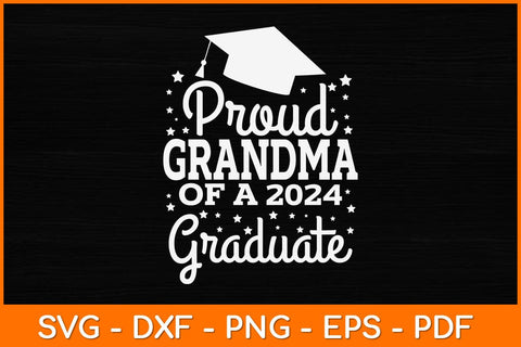Proud Grandma Of A 2025 Graduate Svg Design SVG artprintfile 