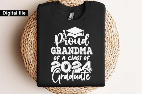 Proud grandma of a class of 2024 graduate, Graduation t shirt svg, Graduation 2024, Proud graduation 2024 svg, Class of 2024 svg, Funny graduation svg, Graduate cut files, Graduation mug svg SVG Isabella Machell 