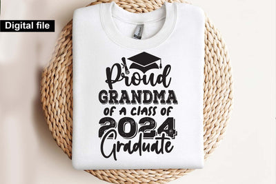 Proud grandma of a class of 2024 graduate, Graduation t shirt svg, Graduation 2024, Proud graduation 2024 svg, Class of 2024 svg, Funny graduation svg, Graduate cut files, Graduation mug svg SVG Isabella Machell 