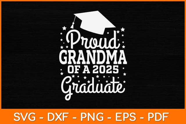 Proud Grandma Of A Class of 2024 Graduate Senior Graduation Svg Design SVG artprintfile 
