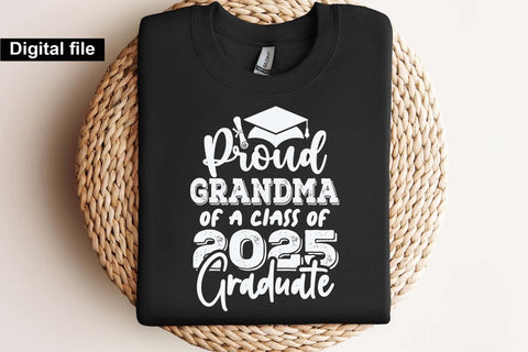 Proud grandma of a class of 2025 graduate, Grandma t shirt svg SVG Isabella Machell 