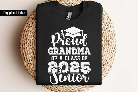 Proud grandma of a class of 2025 senior svg, Senior graduation t shirt svg SVG Isabella Machell 