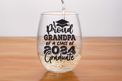 Proud grandpa of a class of 2024 graduate svg, Graduation t shirt svg, Graduation 2024, Proud graduation 2024 svg, Class of 2024 svg, Funny graduation svg, Graduate cut files, Graduation mug svg SVG Isabella Machell 
