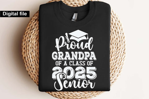 Proud grandpa of a class of 2025 senior svg, Senior graduation t shirt svg SVG Isabella Machell 