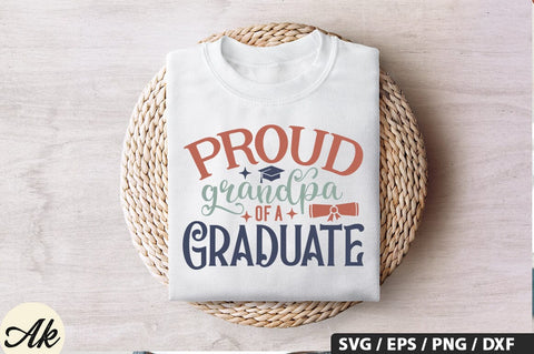 Proud grandpa of a graduate SVG Design SVG akazaddesign 
