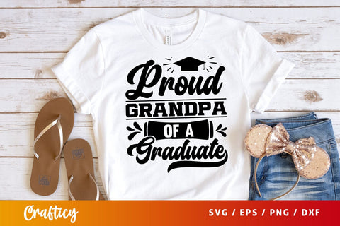 Proud Grandpa Of a Graduate Svg Design SVG Designangry 