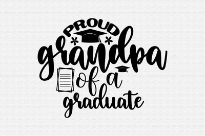Proud Grandpa of a Graduate SVG orpitasn 