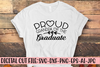 Proud Grandpa Of The Graduate SVG SVG Syaman 
