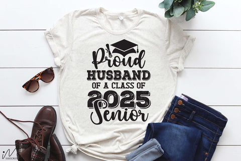 Proud husband of a class of 2025 senior svg, Senior graduation t shirt svg SVG Isabella Machell 