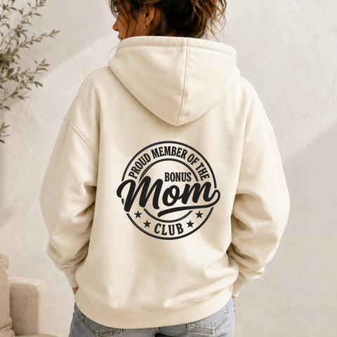 Proud Member of the Bonus Mom Club Embroidery Design – Stepmom Machine Embroidery File Embroidery/Applique DESIGNS PatternFeed8 