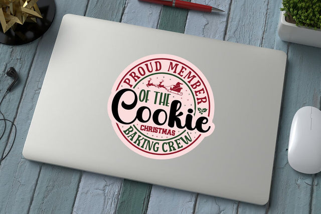 proud member of the cookie christmas baking crew SVG Angelina750 