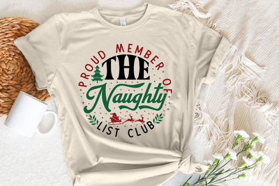 Proud Member Of The Naughty List Club SVG Angelina750 