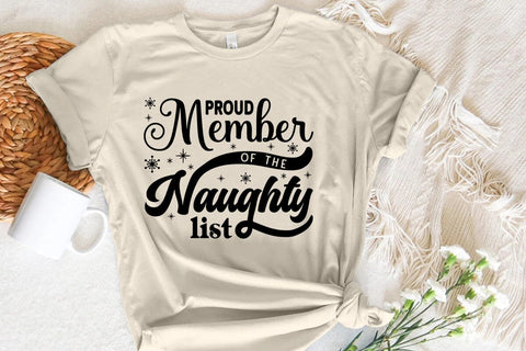 Proud member of the naughty list SVG Angelina750 