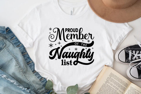 Proud member of the naughty list SVG Angelina750 