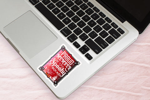 Proud member of the Stickers Design Sublimation Regulrcrative 