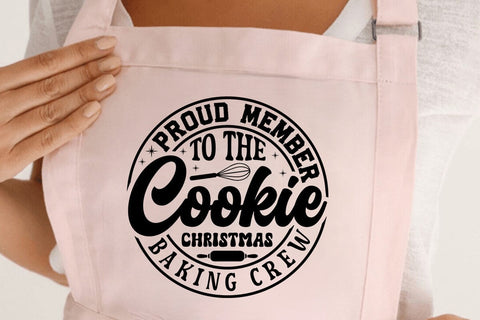 Proud Member To The Cookie Christmas Baking Crew SVG Angelina750 