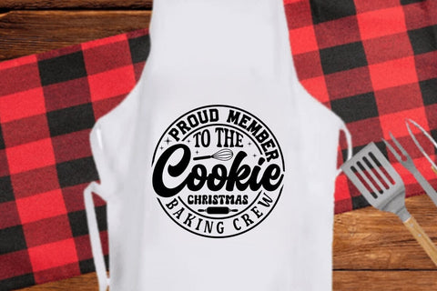 Proud Member To The Cookie Christmas Baking Crew SVG Angelina750 