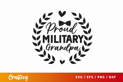 Proud military grandpa SVG Design SVG Designangry 