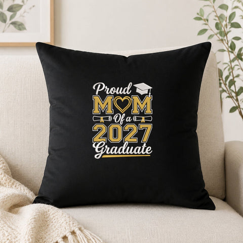 Proud Mom of a 2027 Graduate Embroidery Design – Graduation Mom Class of 2027 Machine Embroidery File Embroidery/Applique DESIGNS PatternFeed8 