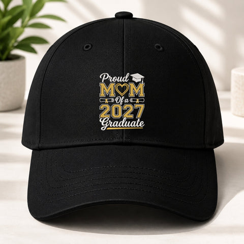 Proud Mom of a 2027 Graduate Embroidery Design – Graduation Mom Class of 2027 Machine Embroidery File Embroidery/Applique DESIGNS PatternFeed8 